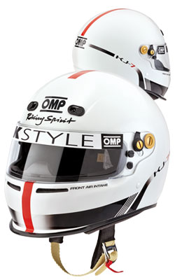 OMP@J[gwbg(Kart Helmet)@KJ-7