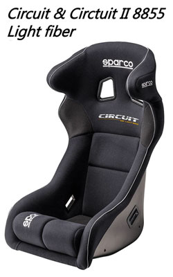 XpR(SPARCO)@[VOtoPbgV[g(RacingSeat)@Circuit(008061FNR) & Circtuit II(008131FNR) 8855 Light fiber